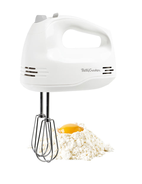 Betty Crocker 5-Speed Hand Mixer, 150 Watts Power