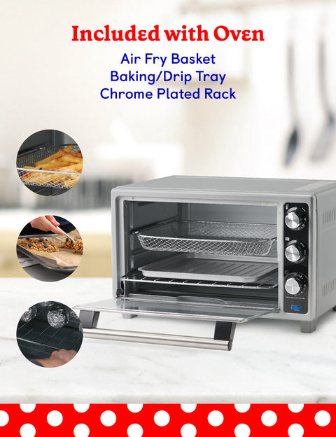 Betty Crocker Multifunction Air Fryer Convection Toaster Oven