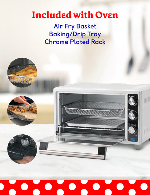 Betty Crocker Multifunction Air Fryer Convection Toaster Oven