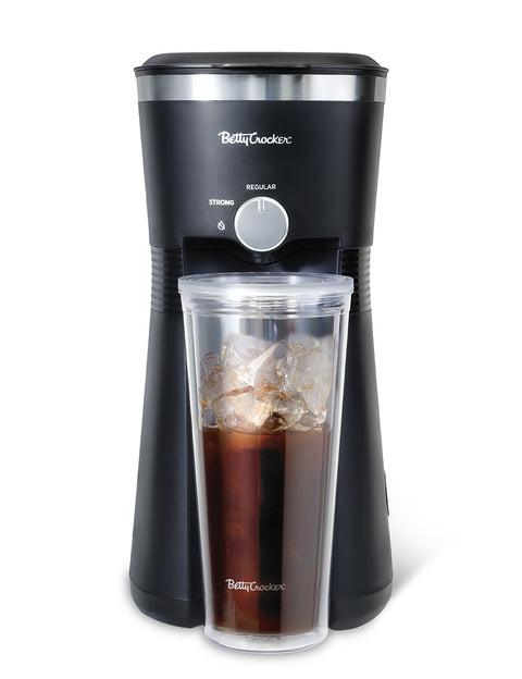 Betty Crocker Coffee Maker for Iced & Hot Brew