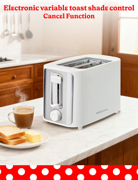 Betty Crocker 2-Slice Toaster, 900W