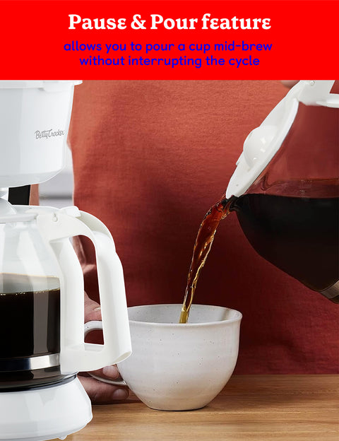 Betty Crocker 12-CUP  Coffee Maker