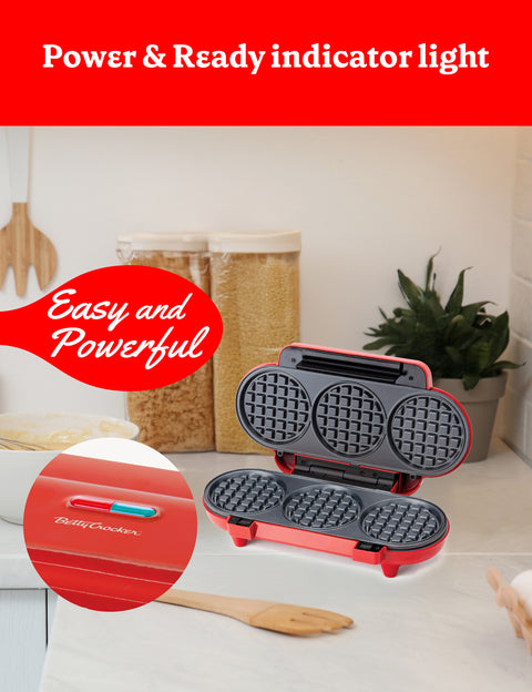 Betty Crocker MULTI-MINI Waffle  Maker