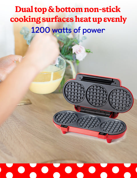 Betty Crocker MULTI-MINI Waffle  Maker